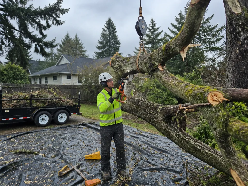 Storm Damage Tree Removal